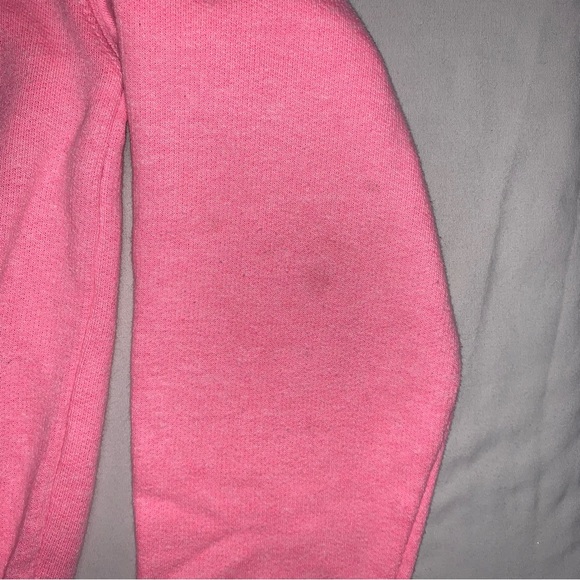 🆕 Neon Pink Rehoboth Beach DE Hoodie Girl’s Small Sweatshirt Pullover Fall Cozy - Picture 6 of 11